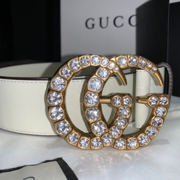 bling gucci belt